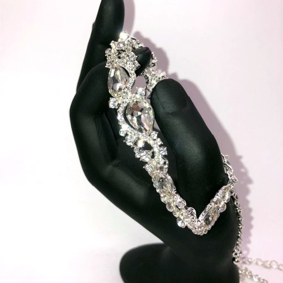 3-Piece set necklace bracelet earrings Miraculous Garden set NIB - Picture 4 of 15